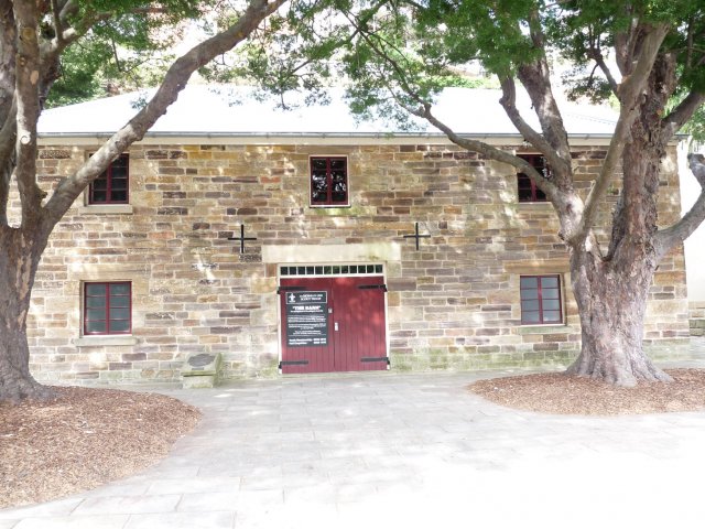 The Barn Mosman, where Tarpot lived in a cave
